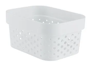 Basket INFINITY 1,4L plastic white
