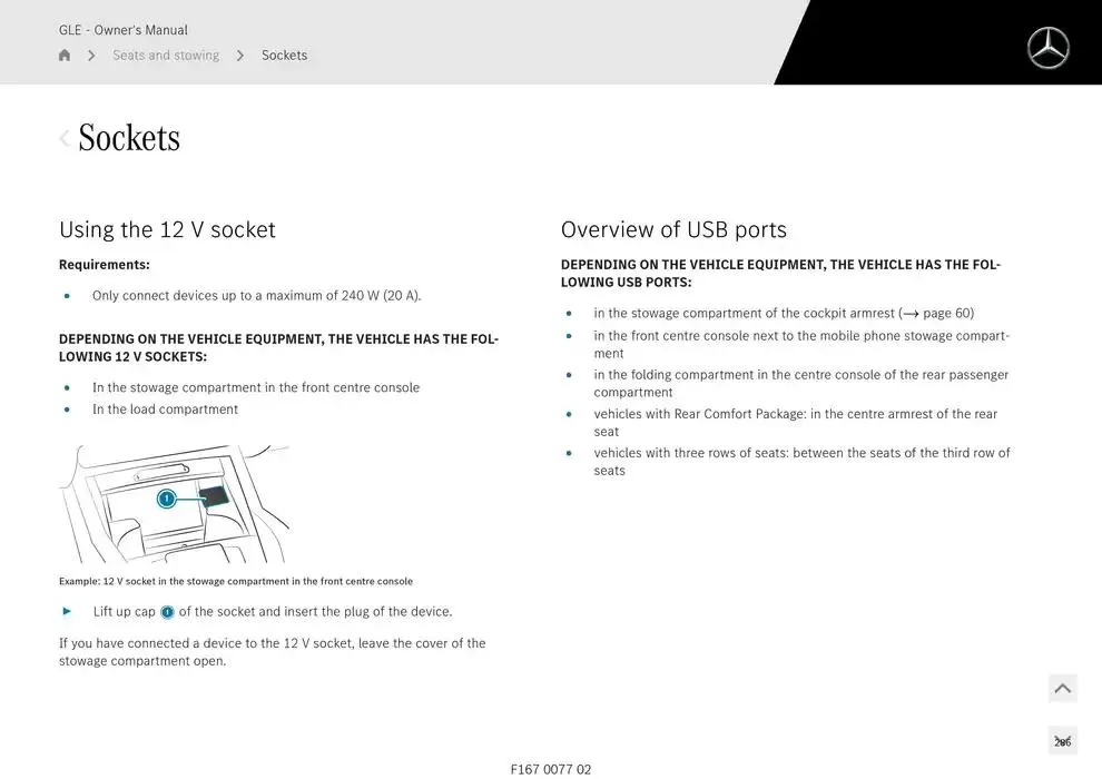 GLE SUV from 14 January to 30 April 2025 - Offers page 286