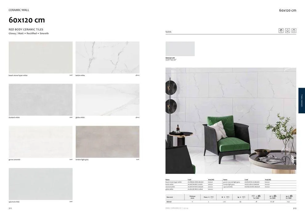 Surfaces Porcelain and Ceramics 2024 from 2 February to 31 December 2024 - Offers page 158