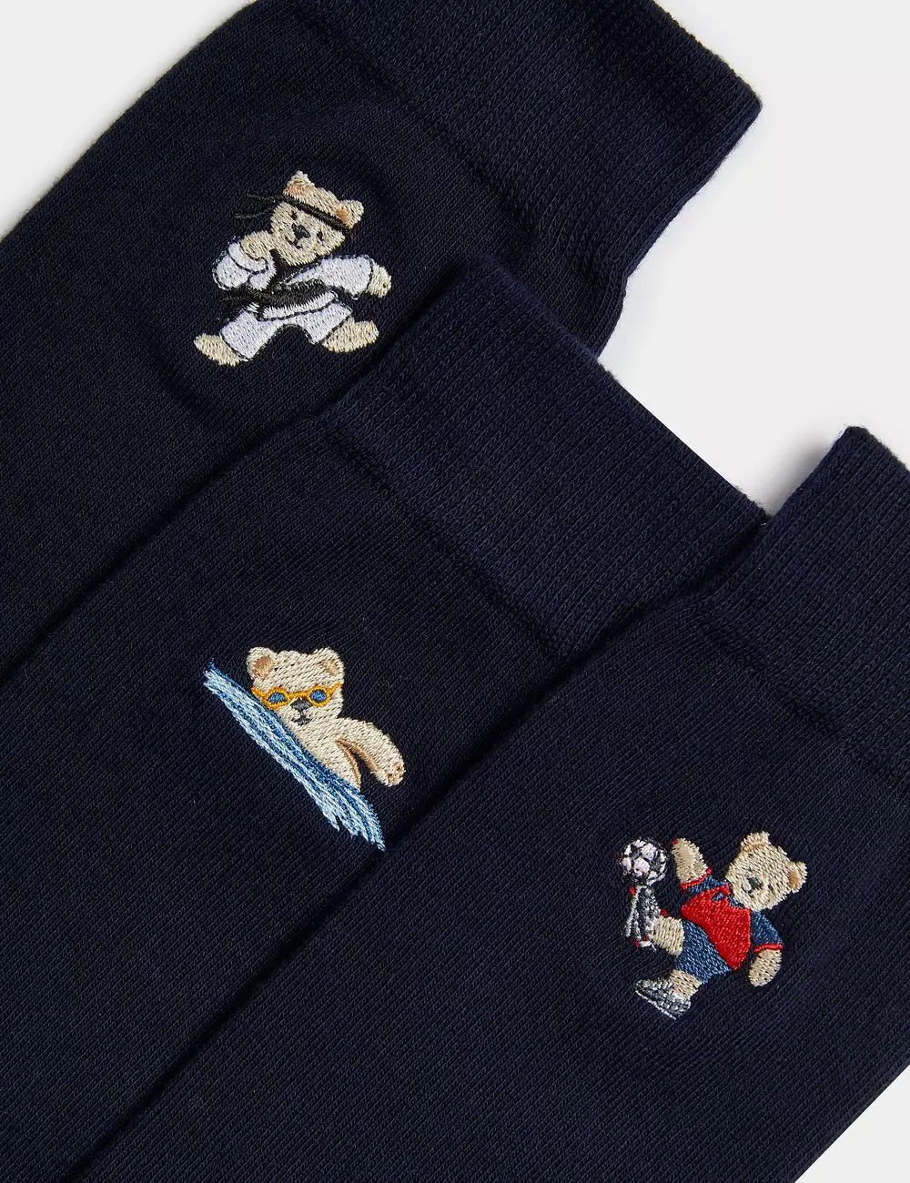 3pk Spencer Bear™ Cotton Rich Socks Gift Box