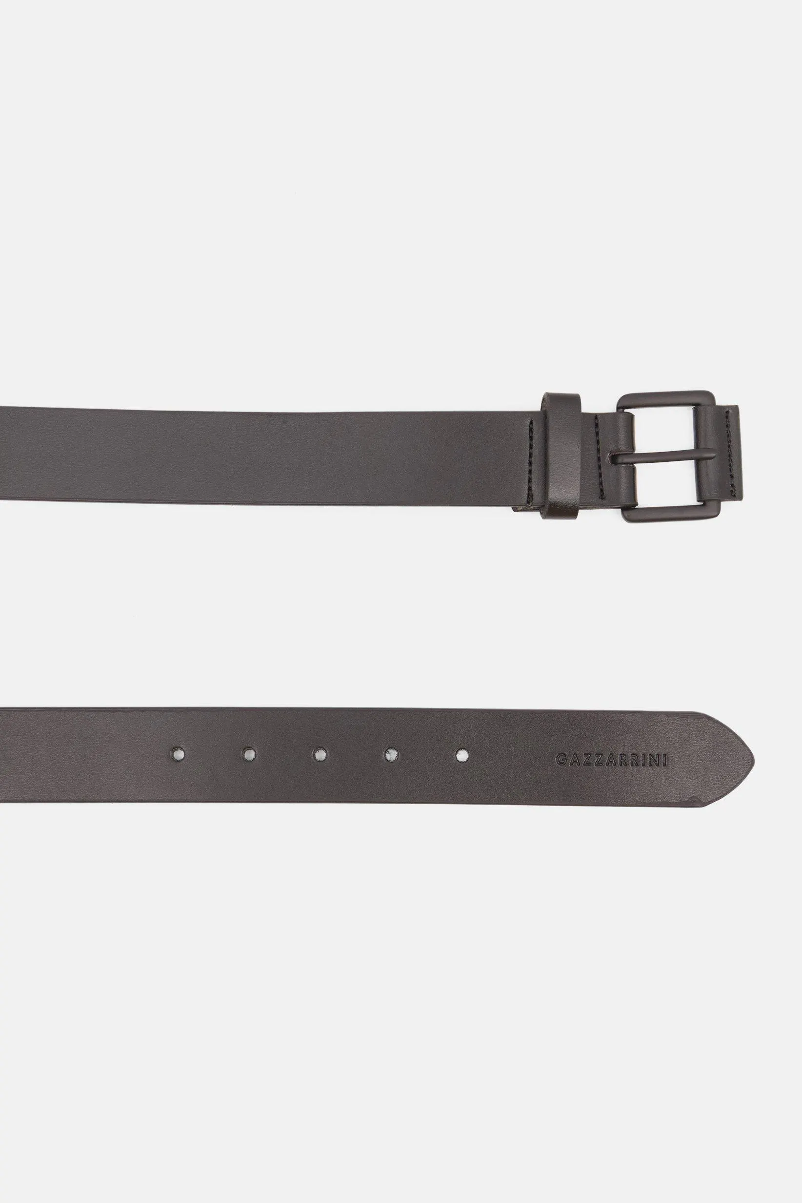 Men Leather Belt, Black