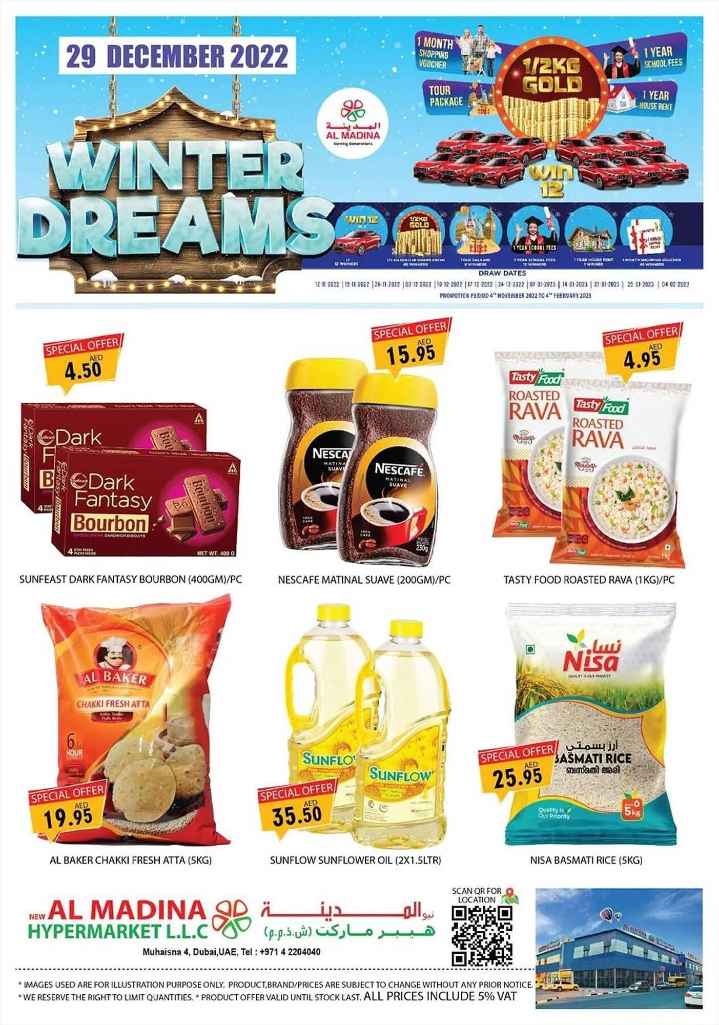 Al Madina catalogue from 29 December to 29 December 2023 - Offers page 1