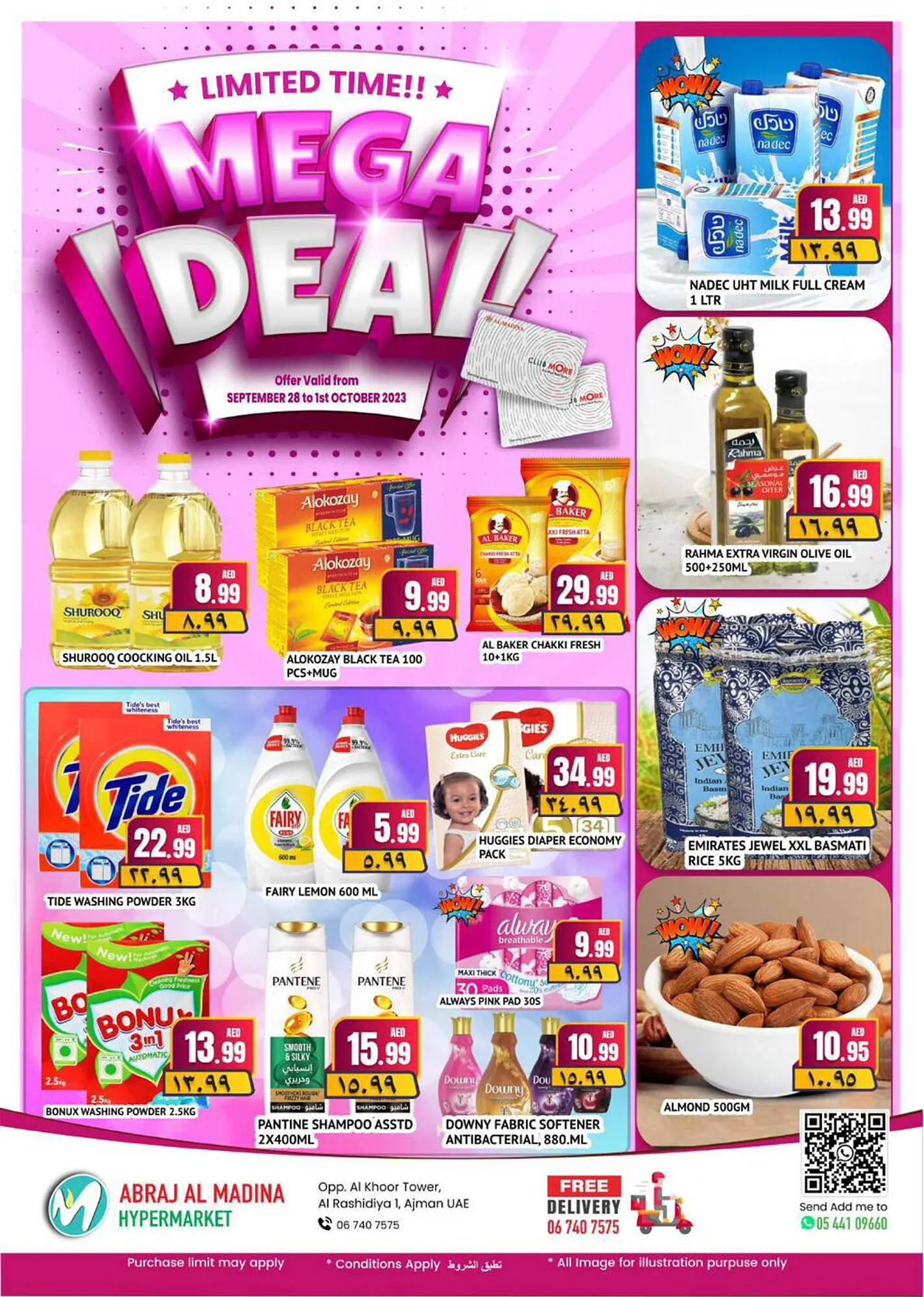 Al Madina Hypermarket catalogue from 28 September to 1 October 2023 - Offers page 1