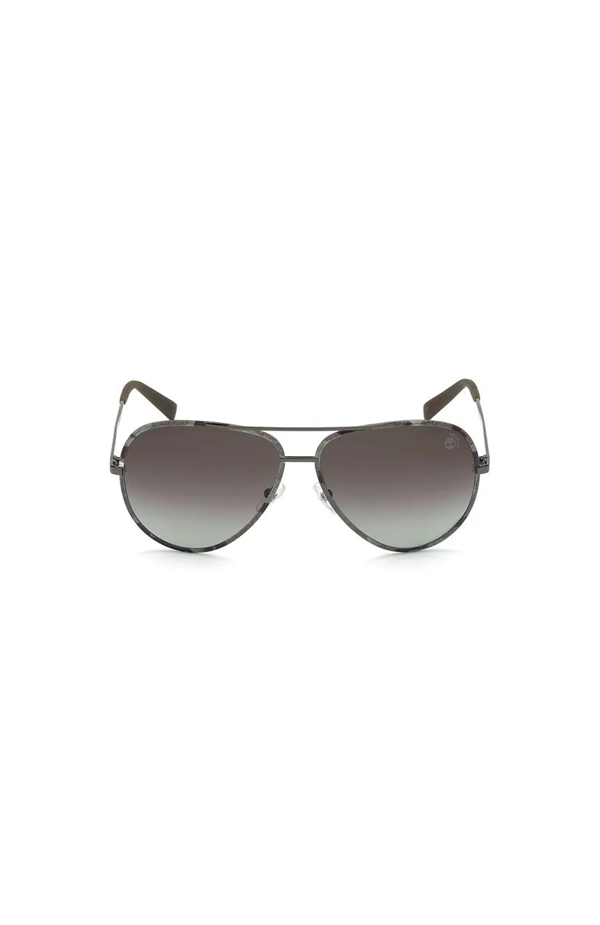 Men Pilot Dark Green Sunglass