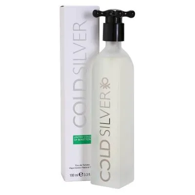 United Colors Of Benetton Cold Silver For Men 100ml (EDT)