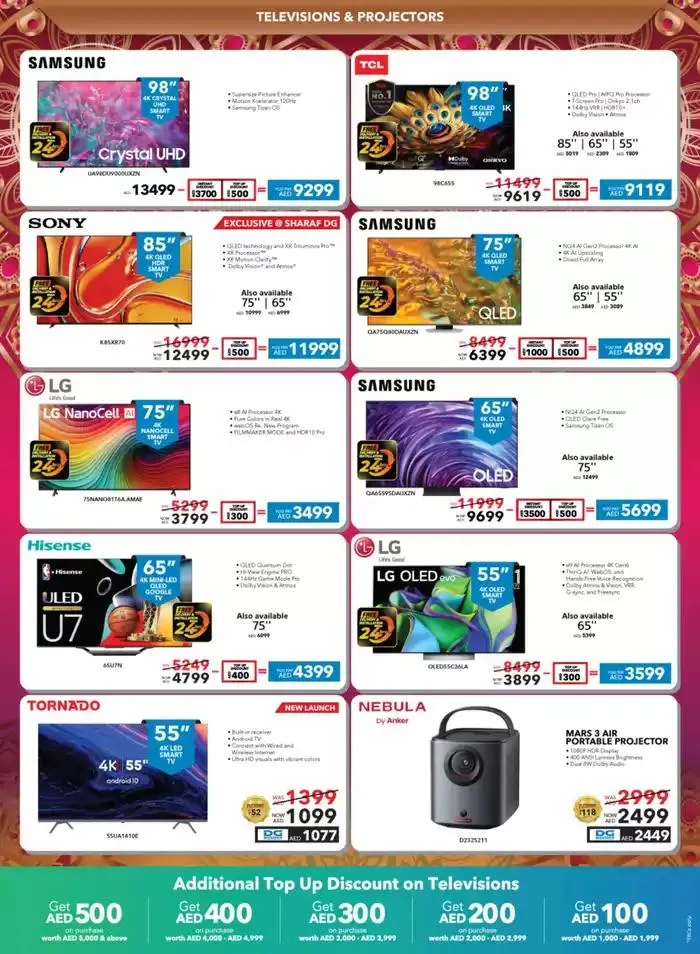 Sharaf DG promotion from 26 October to 9 November 2024 - Offers page 13