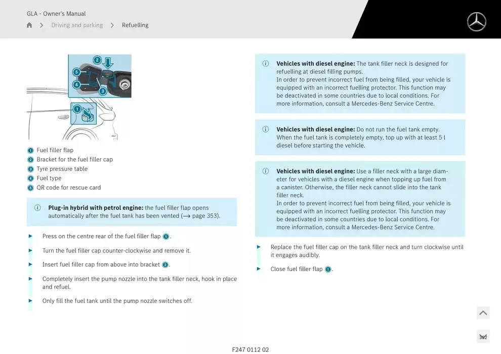 GLA SUV from 14 January to 30 April 2025 - Offers page 352