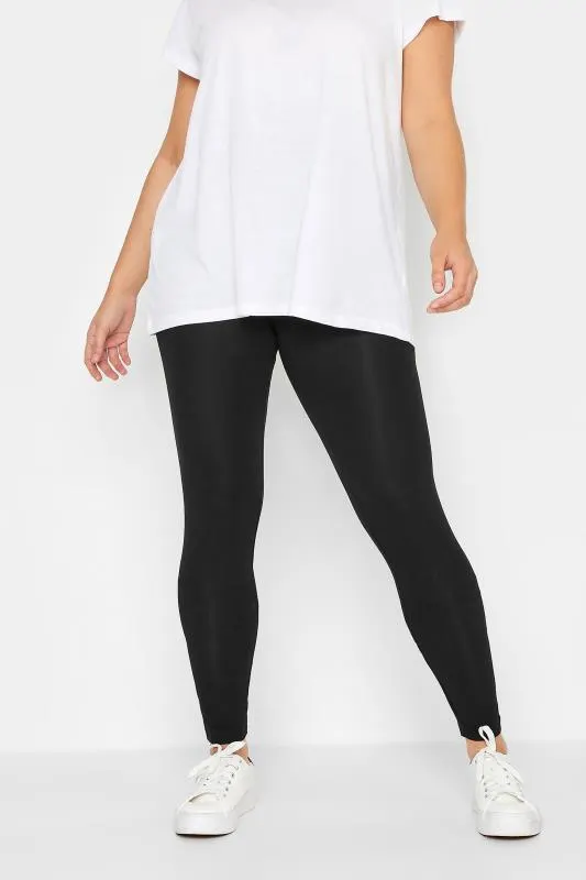 YOURS Curve Black Soft Touch Stretch Leggings