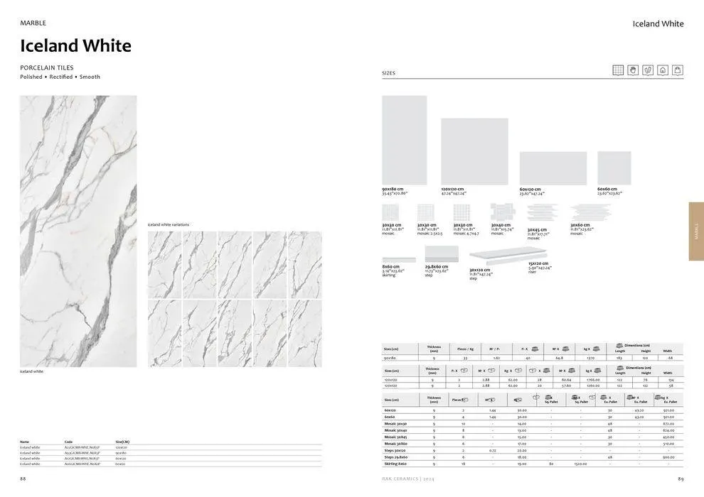 Surfaces Porcelain and Ceramics 2024 from 2 February to 31 December 2024 - Offers page 46