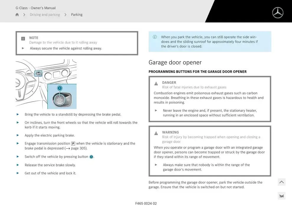 G-Class SUV from 14 January to 30 April 2025 - Offers page 326