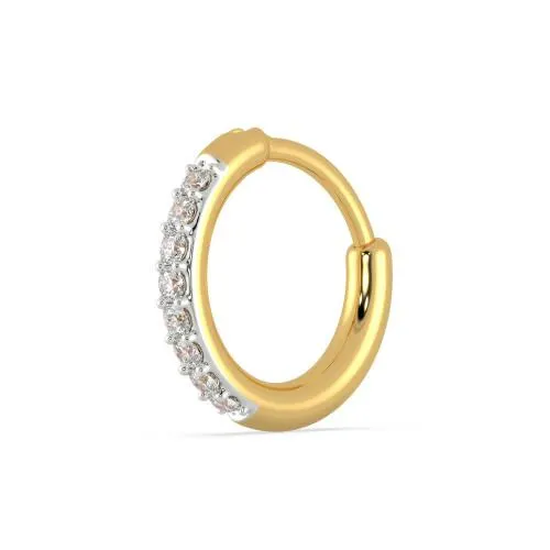 Mine Diamond Gold Nosepin NPGEN10319