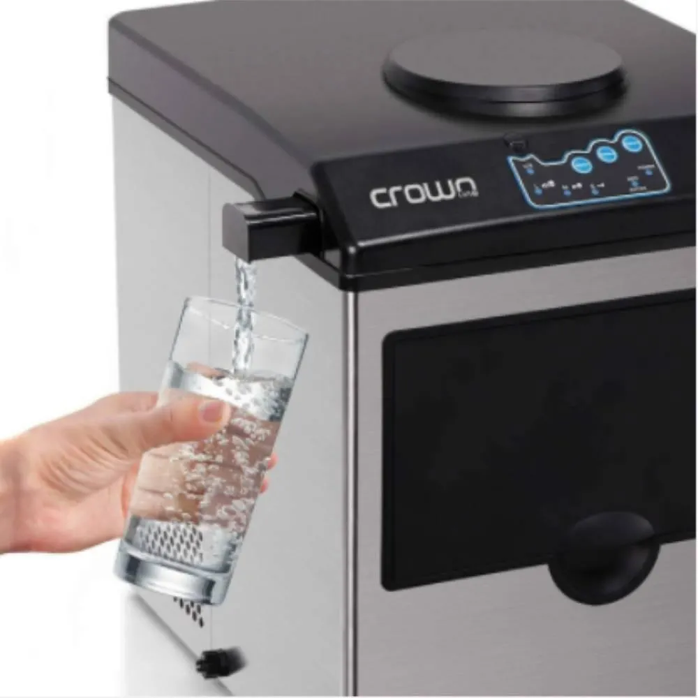 CROWNLINE TABLE TOP WATER DISPENSER WITH ICE MAKER - WD-267