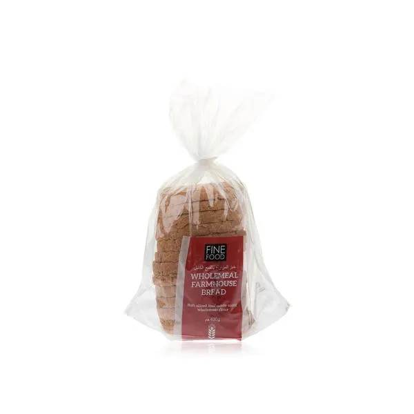 Fine Food wholemeal farmhouse bread 400g