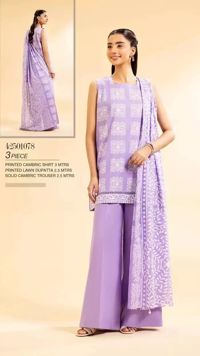 Unstitched Cross Season Edit'25 from 28 January to 31 December 2025 - Offers page 132