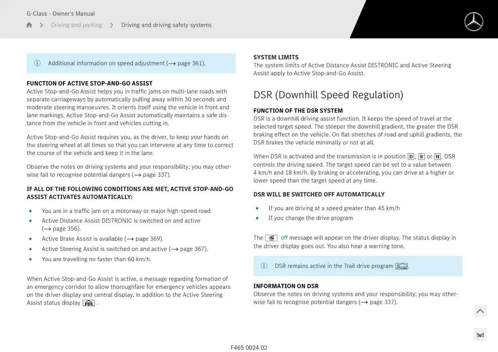 G-Class SUV from 14 January to 30 April 2025 - Offers page 363