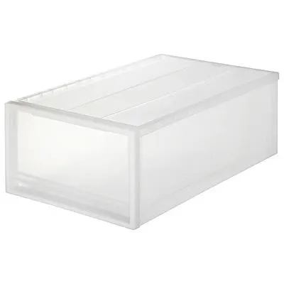 PP Storage Box, Wide, W 40 x D 65 x H 24 cm, M