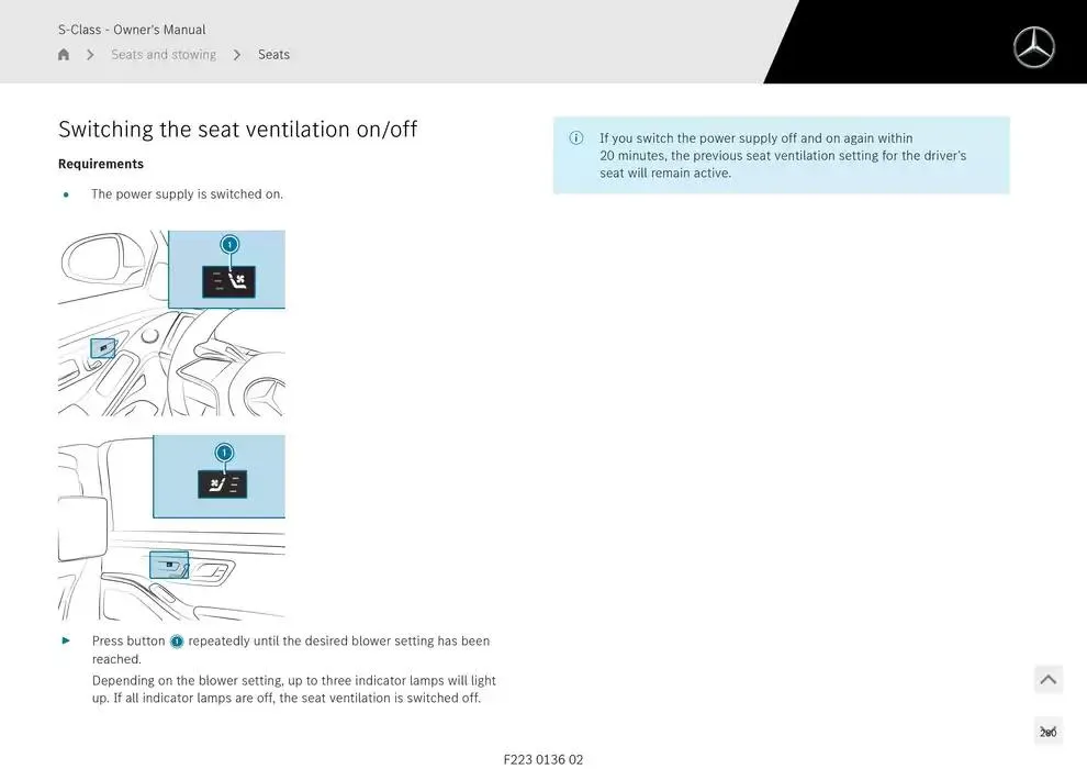 S-Class Saloon Long from 14 January to 30 April 2025 - Offers page 230