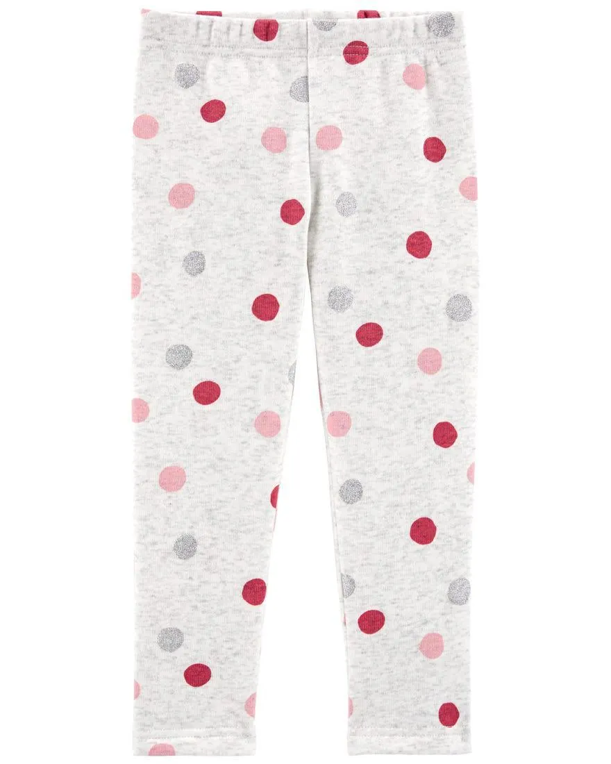 Polka Dot Cozy Leggings