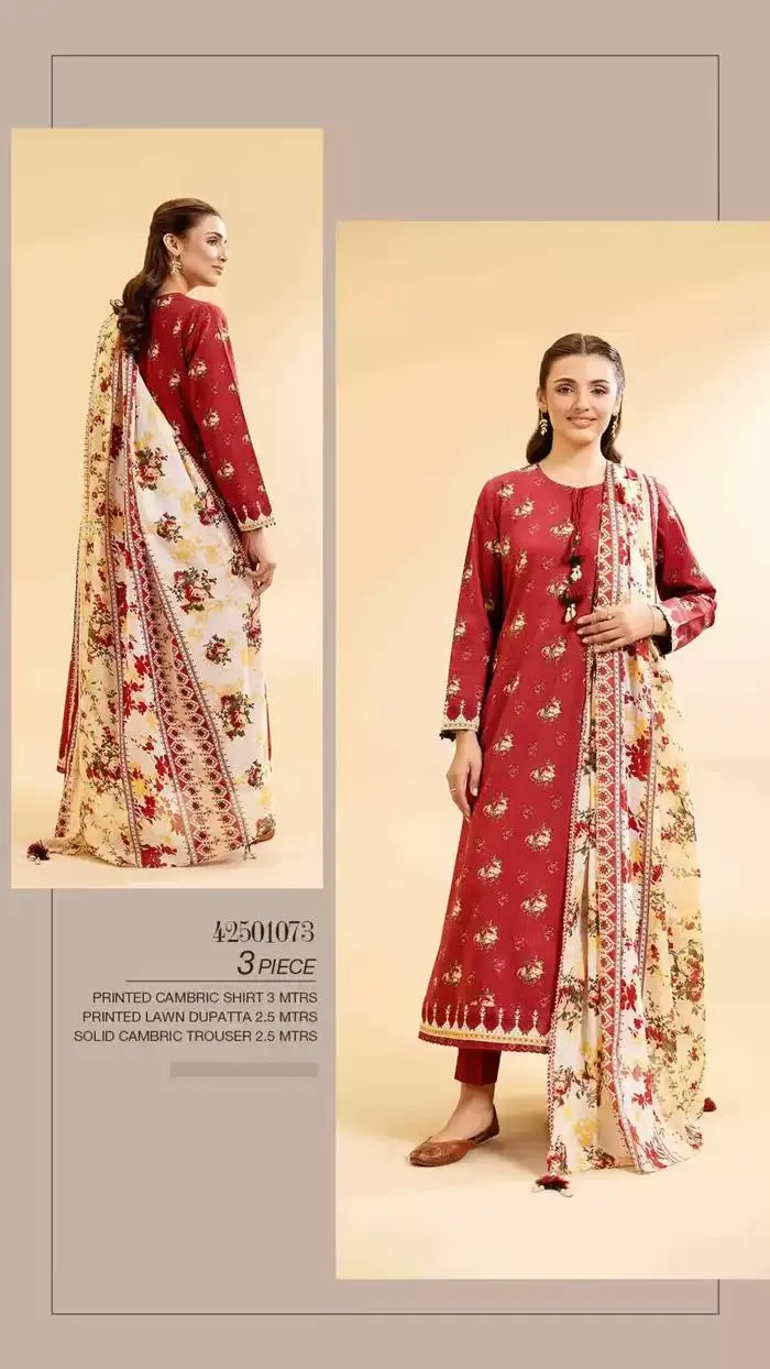 Unstitched Cross Season Edit'25 from 28 January to 31 December 2025 - Offers page 127