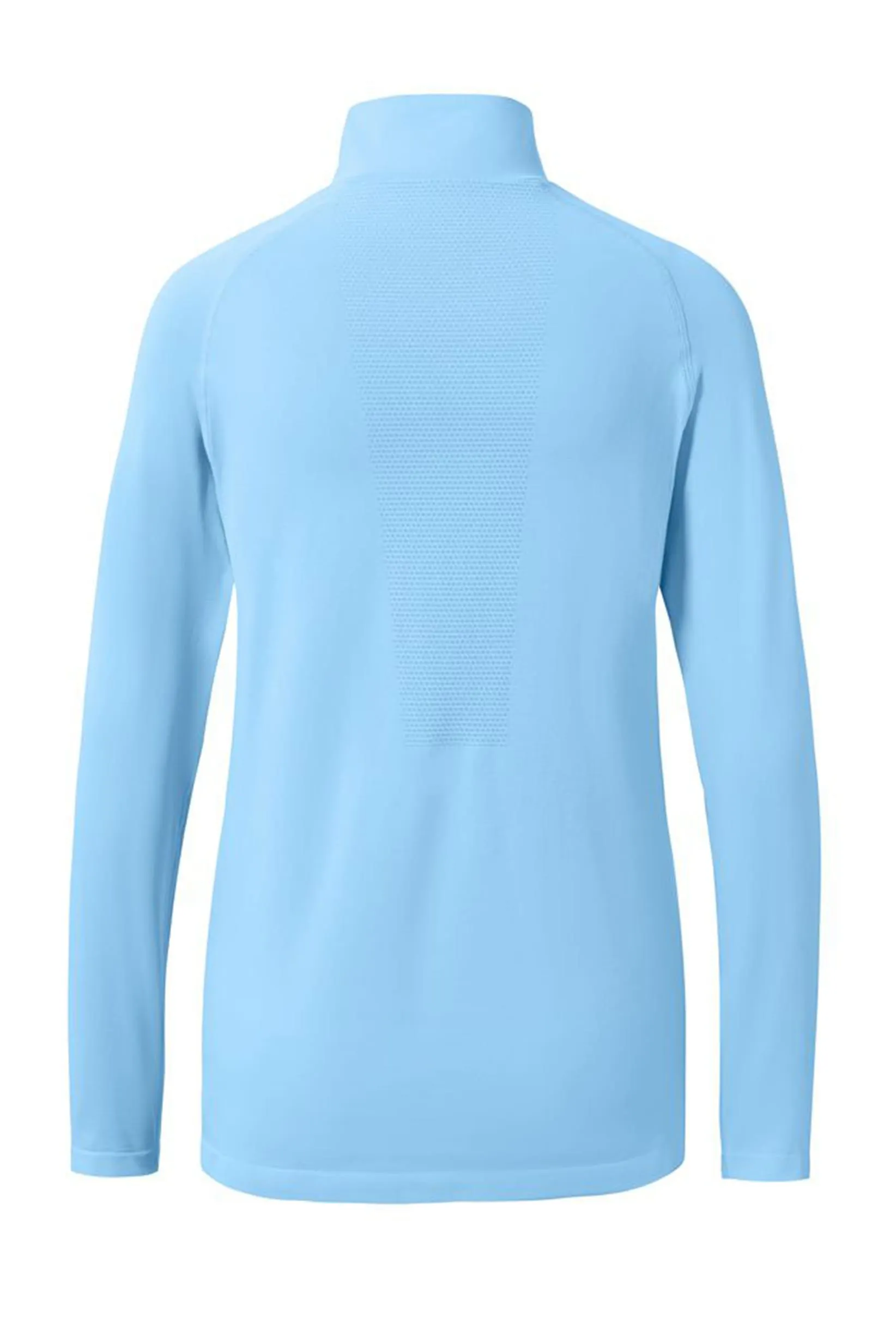 Women Sport Fit Long Sleeve Training Top, Sky Blue