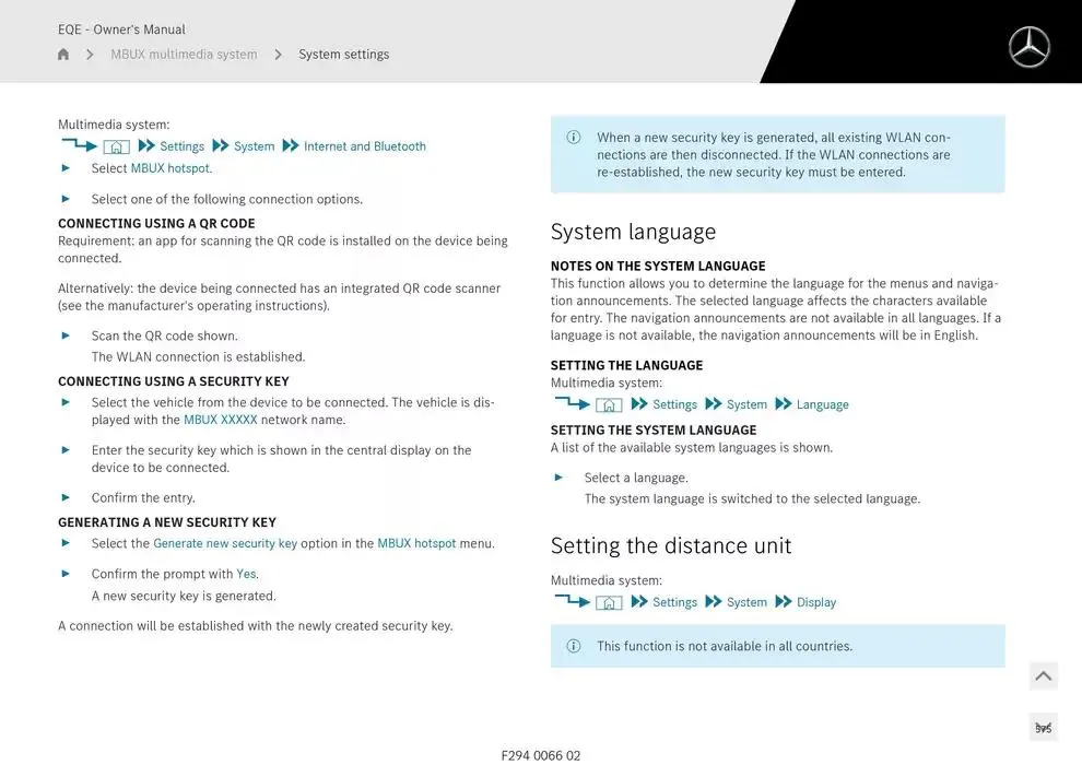 EQE SUV from 14 January to 30 April 2025 - Offers page 575