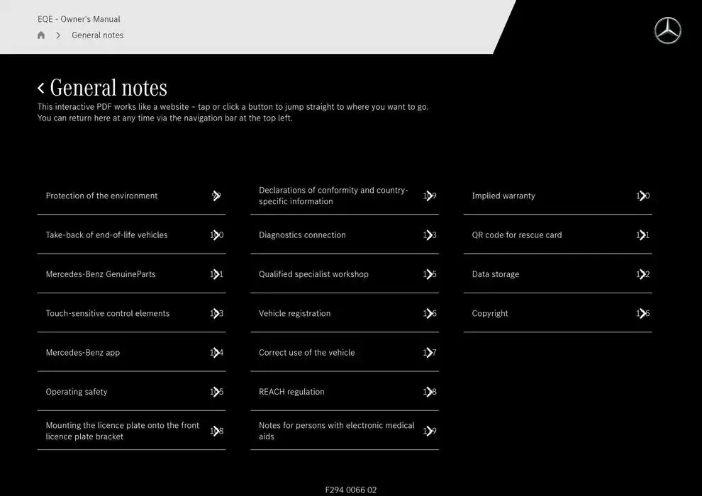 EQE SUV from 14 January to 30 April 2025 - Offers page 98