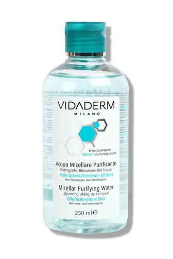 Vidaderm Micellar Purifying Water Oily/Combination Skin - 250ml