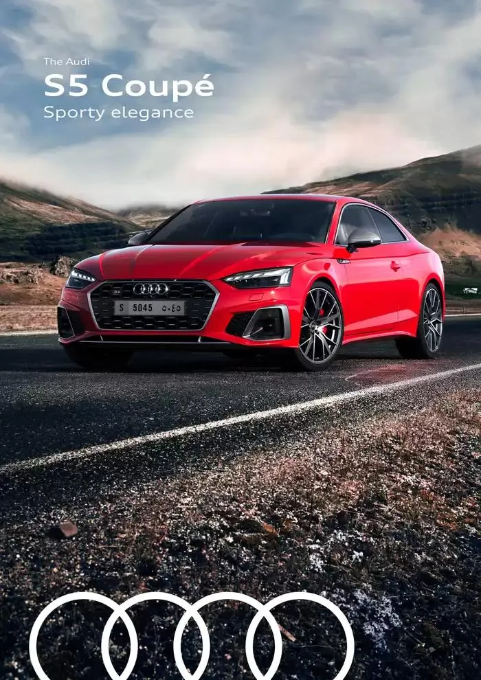 The Audi S5 Coupé from 21 January to 31 December 2025 - Offers page 1