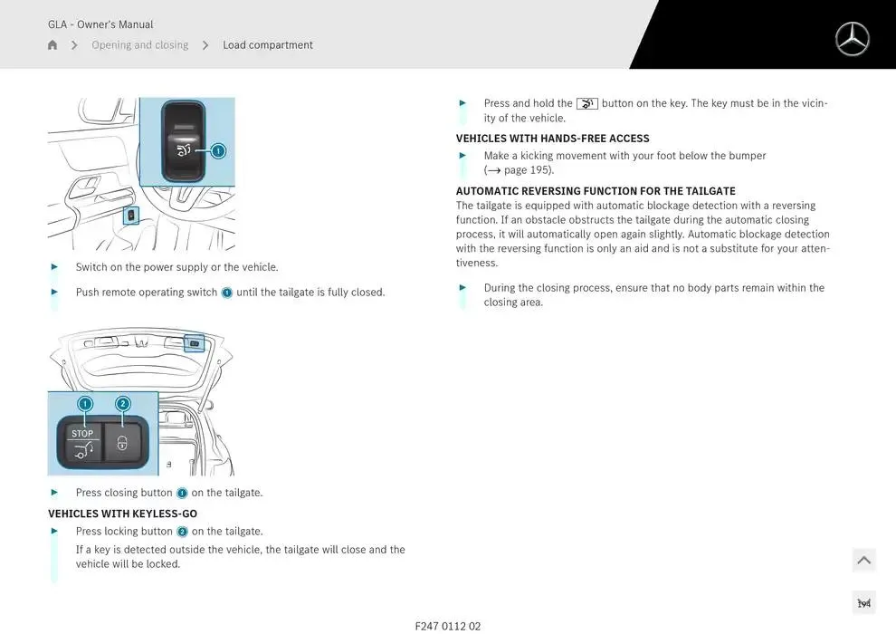 GLA SUV from 14 January to 30 April 2025 - Offers page 194