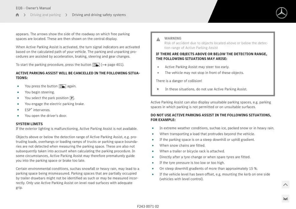 EQB SUV from 14 January to 30 April 2025 - Offers page 400
