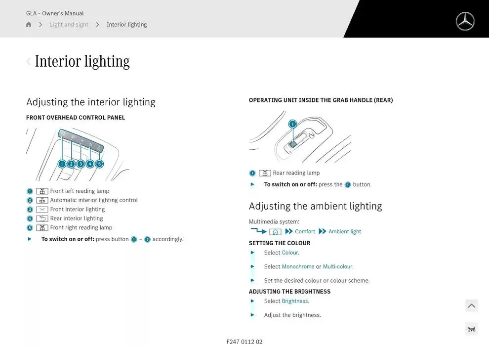 GLA SUV from 14 January to 30 April 2025 - Offers page 278