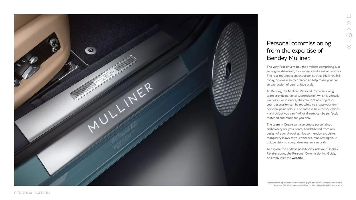 Flying Spur Range from 15 March to 15 September 2024 - Offers page 40