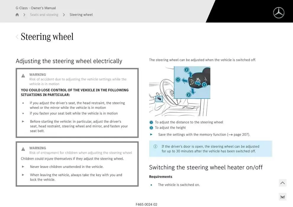 G-Class SUV from 14 January to 30 April 2025 - Offers page 202