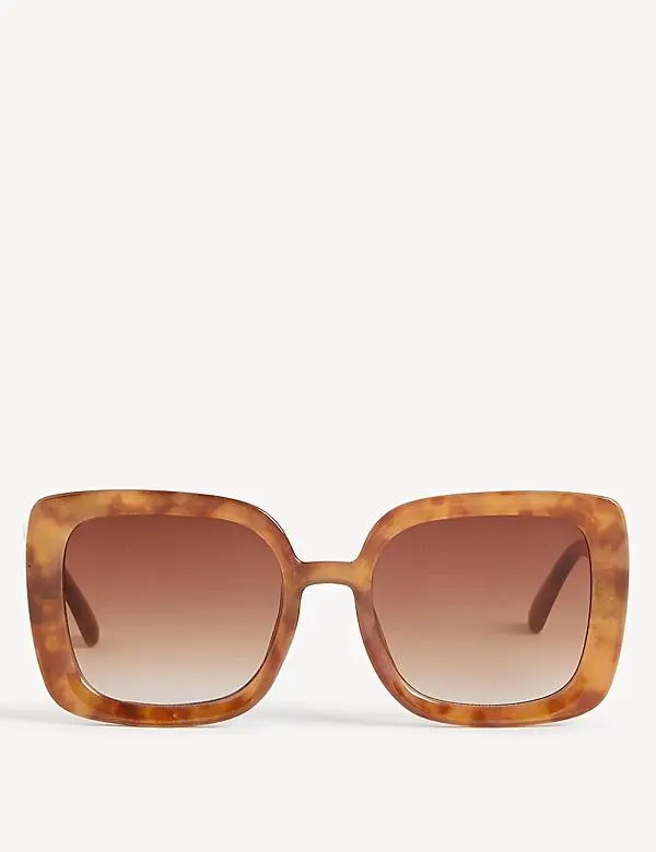Angular Oversized Sunglasses
