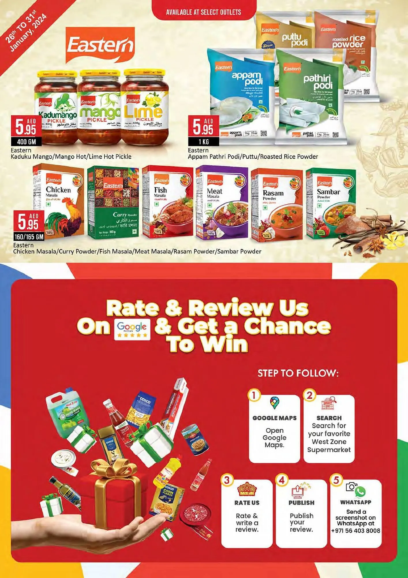 West Zone Supermarket catalogue from 26 January to 31 January 2024 - Offers page 12