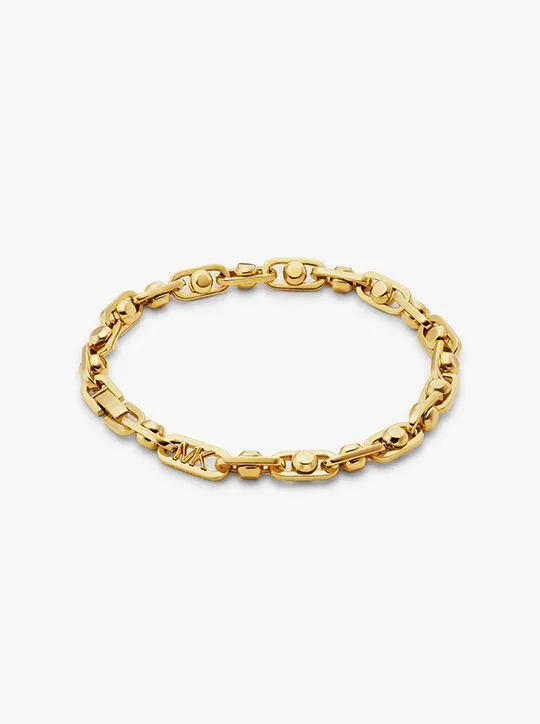 Astor Precious Metal-Plated Brass Link Bracelet