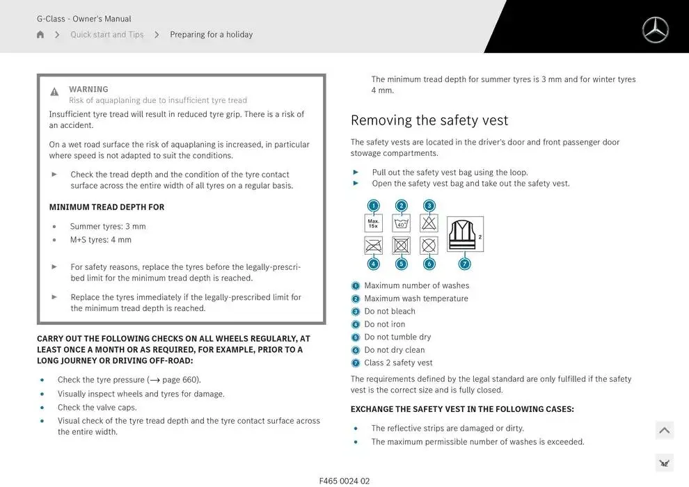 G-Class SUV from 14 January to 30 April 2025 - Offers page 42