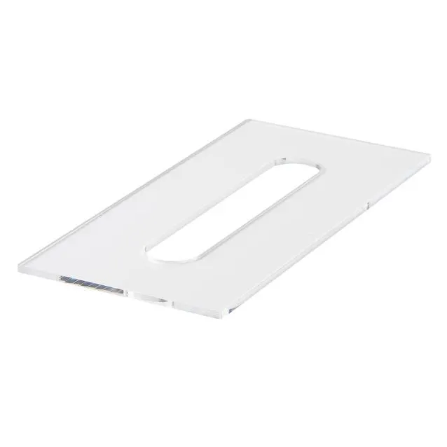 Acrylic Box/Tissue Lid, W 24.6 x D 12 cm