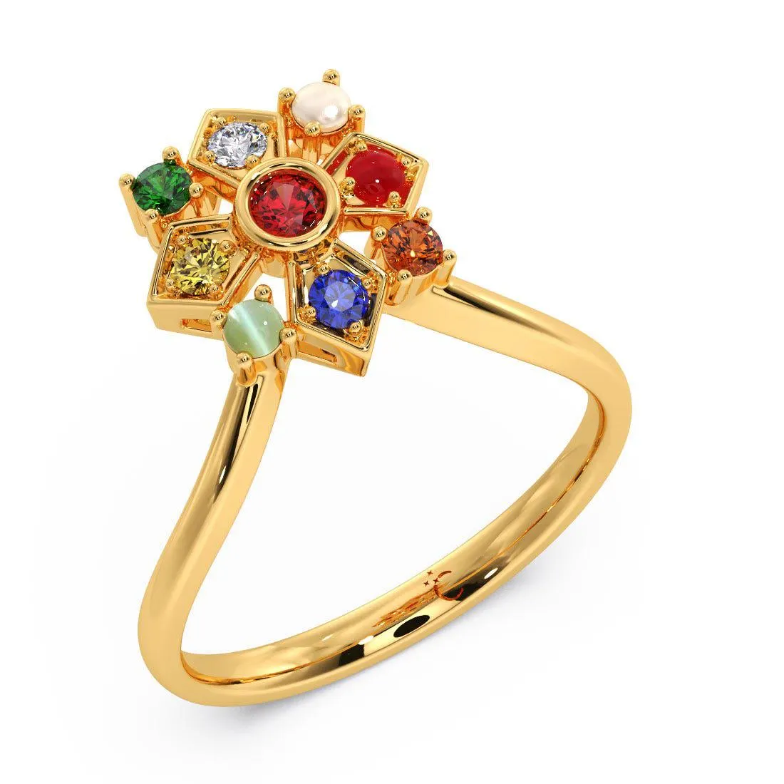 Meera Navratna Ring