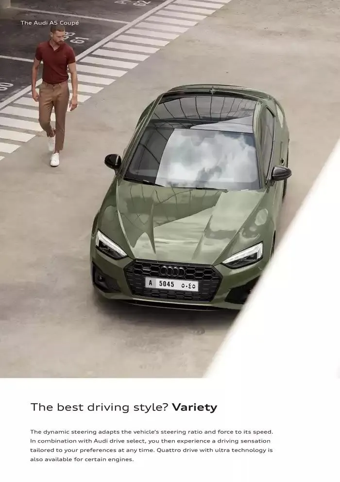 The Audi A5 Coupé from 21 January to 31 December 2025 - Offers page 4