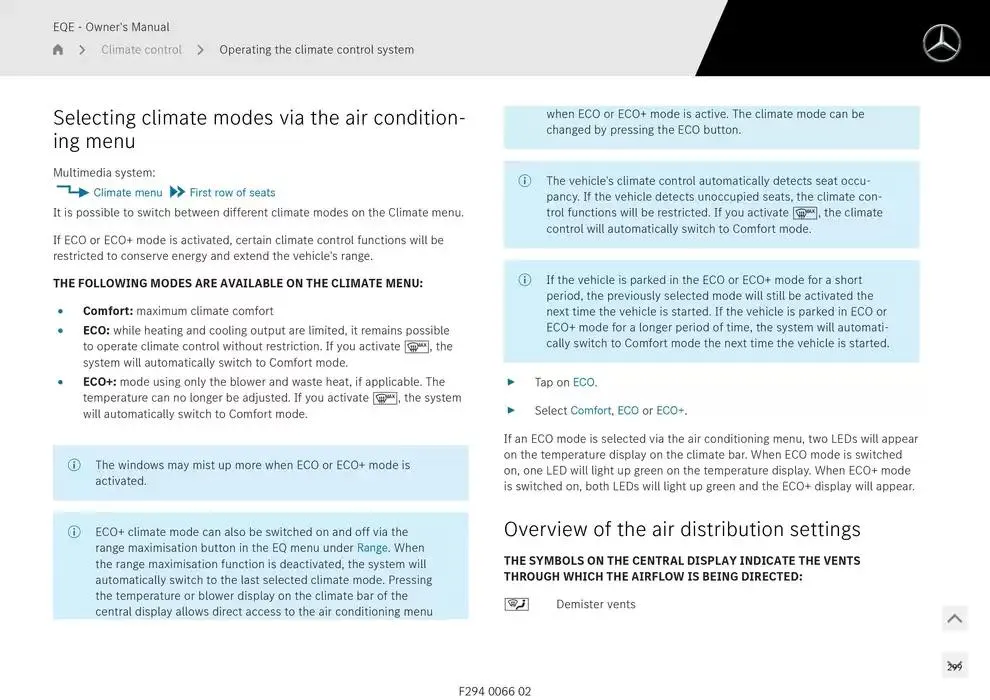 EQE SUV from 14 January to 30 April 2025 - Offers page 299
