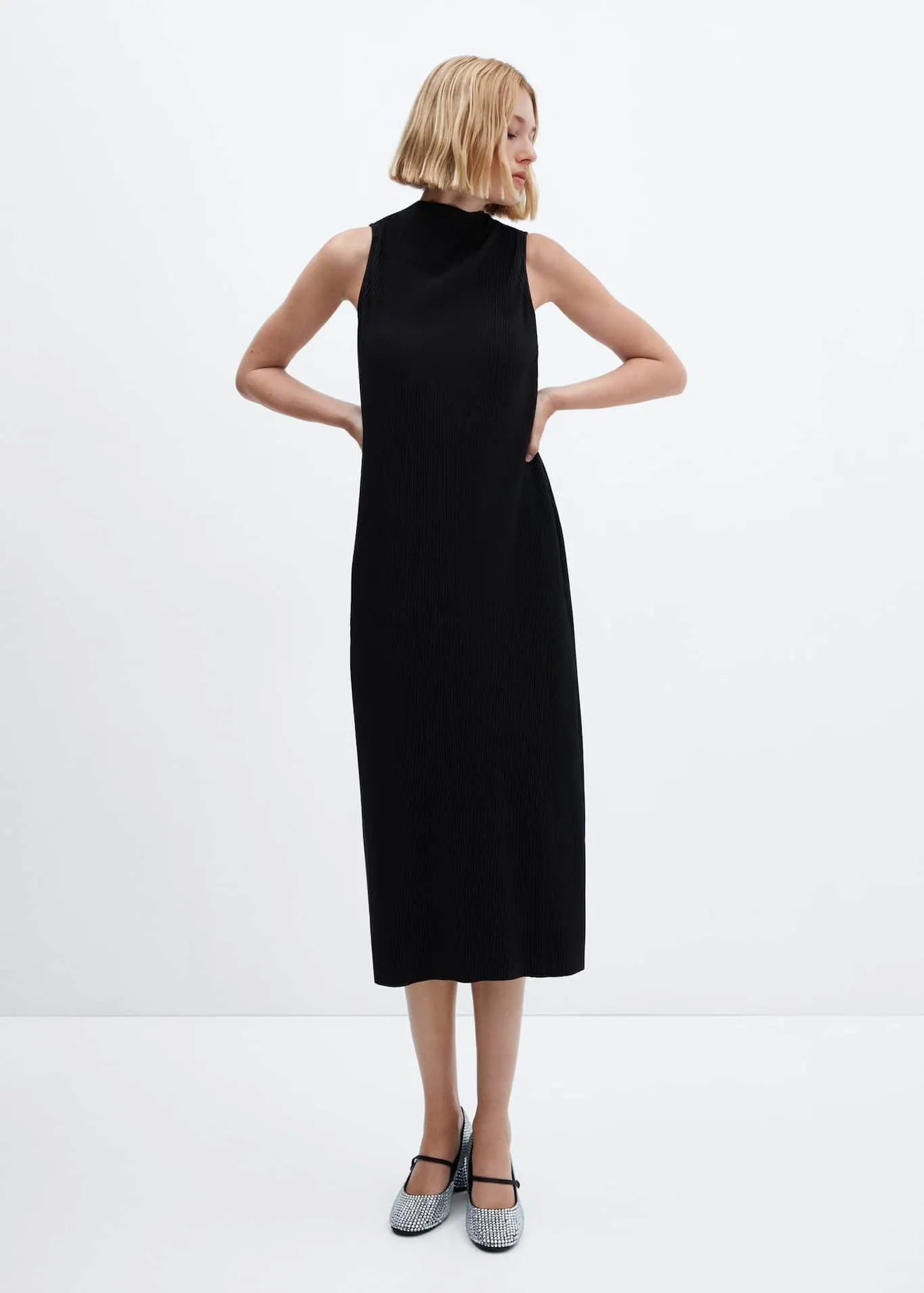 Vestito avvitato coste