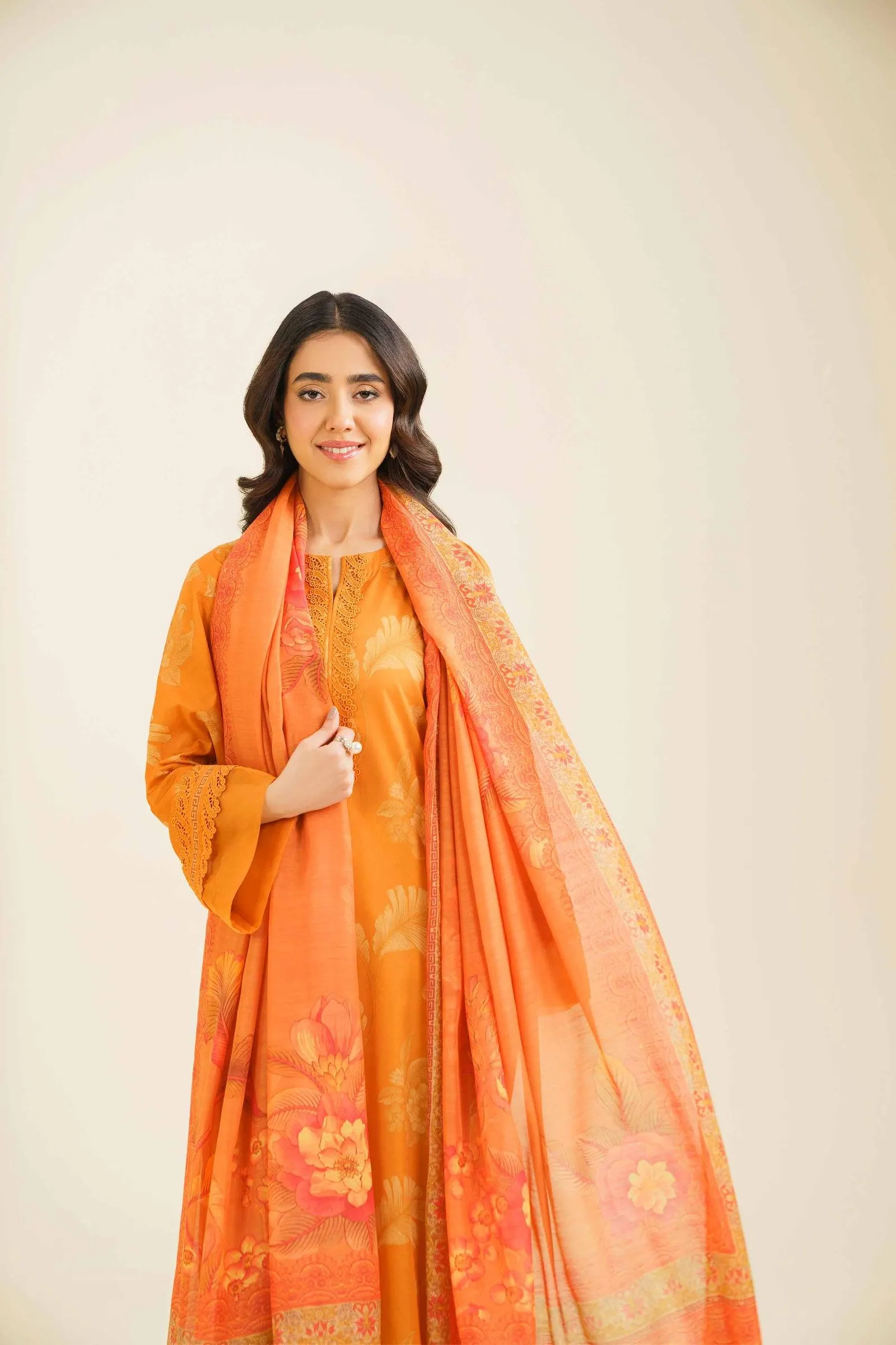2 Piece - Printed Suit With Laces - 42401597