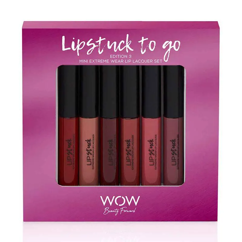 Lipstuck To Go Mini Extreme Wear Lip Lacquer Set Edition 3