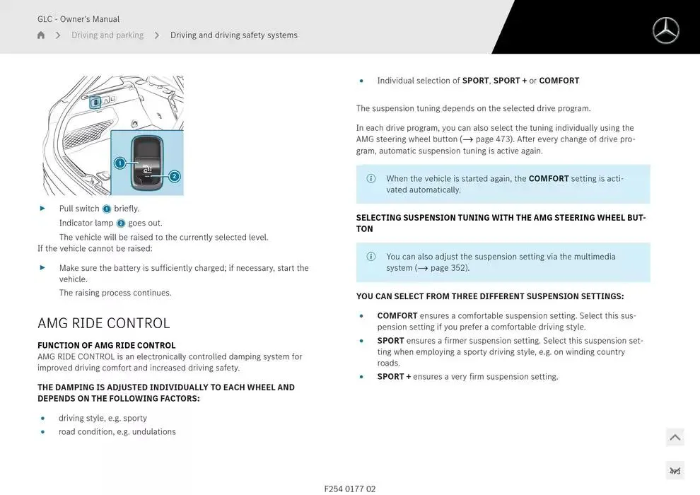 GLC SUV from 14 January to 30 April 2025 - Offers page 473