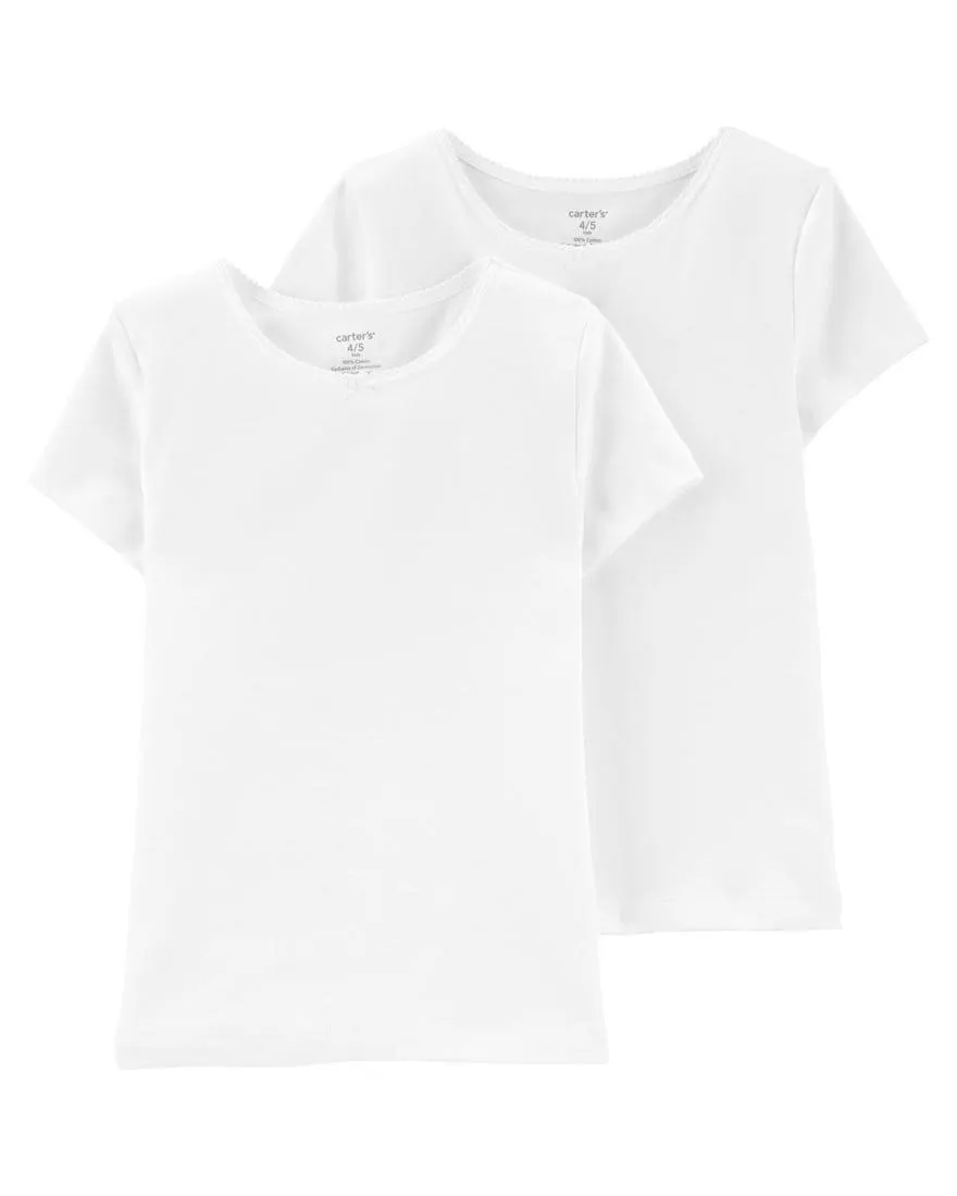 2-Pack Cotton Undershirts
