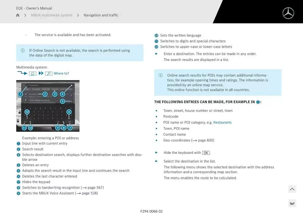 EQE SUV from 14 January to 30 April 2025 - Offers page 597
