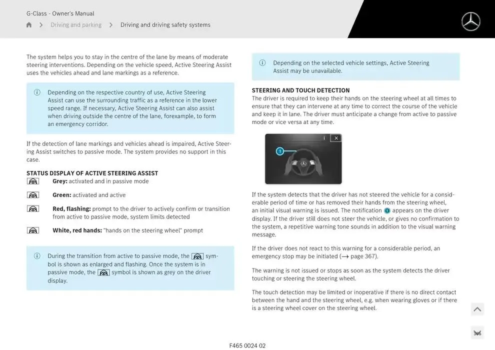 G-Class SUV from 14 January to 30 April 2025 - Offers page 366