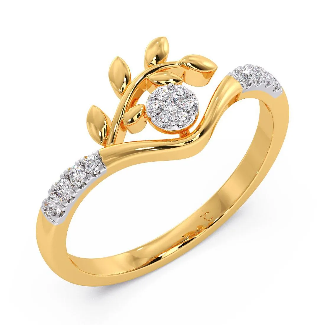 Spring Romance Diamond Ring