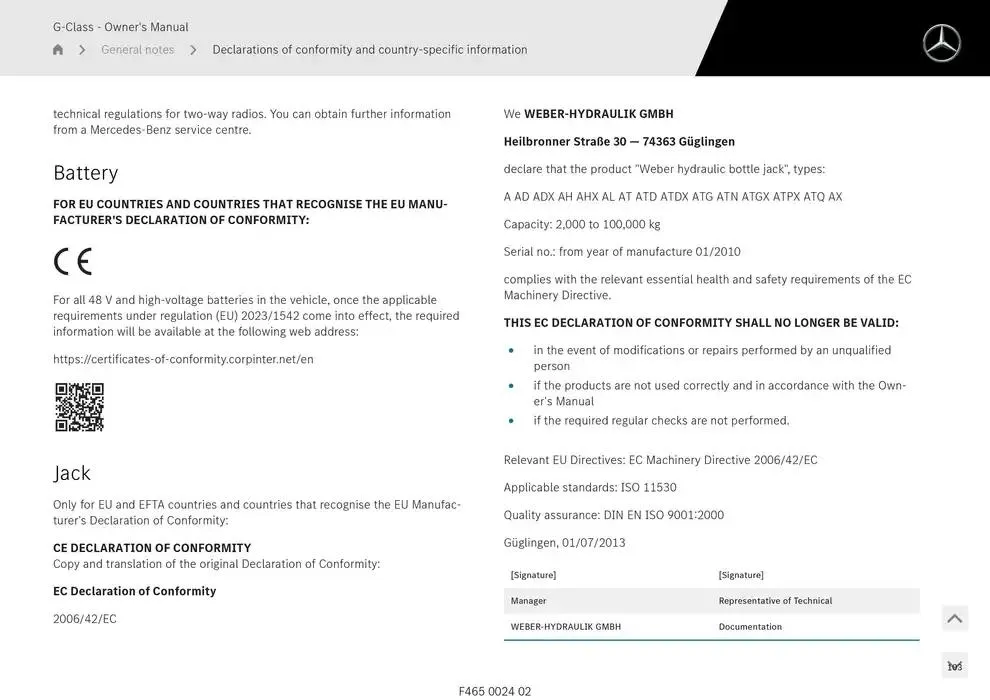 G-Class SUV from 14 January to 30 April 2025 - Offers page 103